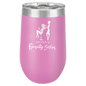 Light Purple 16 oz. Polar Camel Stemless Tumbler with Clear Lid