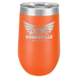 Orange 16 oz. Polar Camel Stemless Tumbler