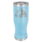 Light Blue 14 oz. Polar Camel Pilsner Tumbler with Clear Lid