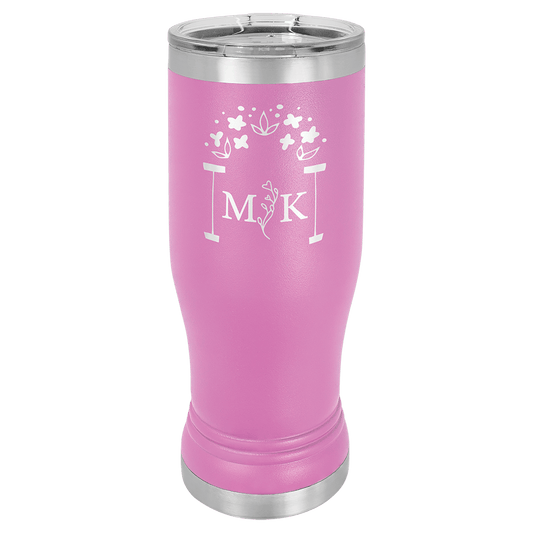 Light Purple 14 oz. Polar Camel Pilsner Tumbler with Clear Lid