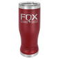 Maroon 14 oz. Polar Camel Pilsner Tumbler with Clear Lid