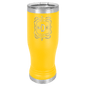 Yellow 14 oz. Polar Camel Pilsner Tumbler with Clear Lid