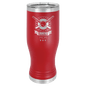 Red 20 oz. Polar Camel Pilsner Tumbler with Clear Lid