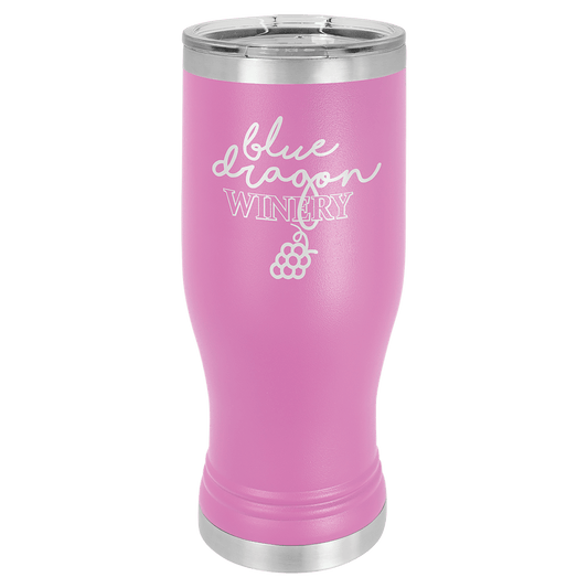 Light Purple 20 oz. Polar Camel Pilsner Tumbler with Clear Lid