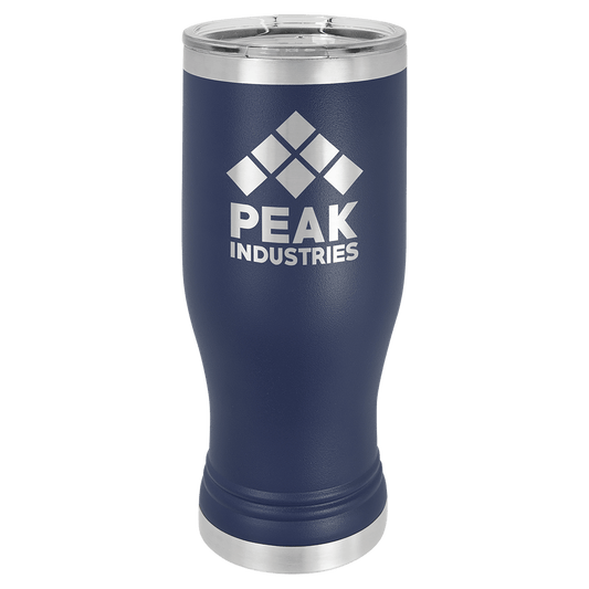 Navy Blue 20 oz. Polar Camel Pilsner Tumbler with Clear Lid