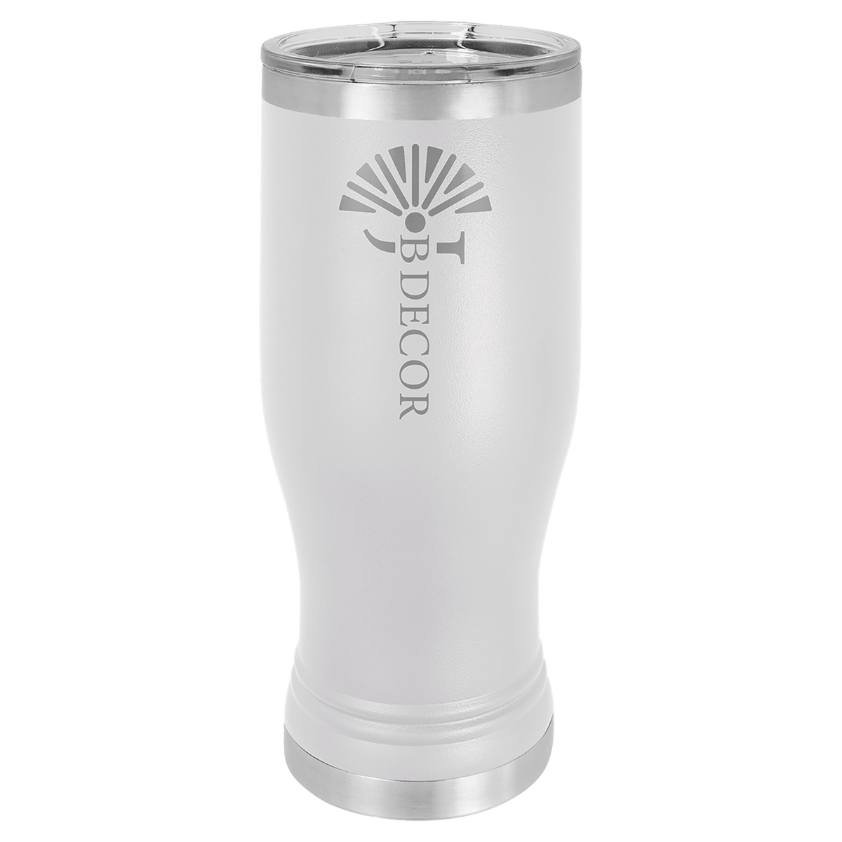 White 20 oz. Polar Camel Pilsner Tumber
