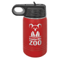 Red 12 oz. Polar Camel Water Bottle