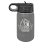 Dark Gray 12 oz. Polar Camel Water Bottle