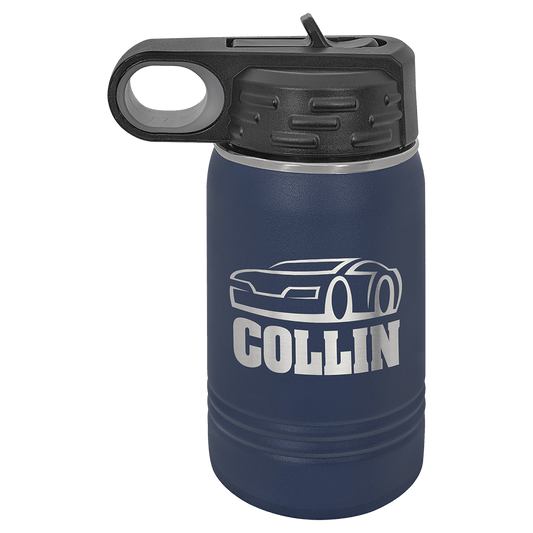 Navy Blue 12 oz. Polar Camel Water Bottle