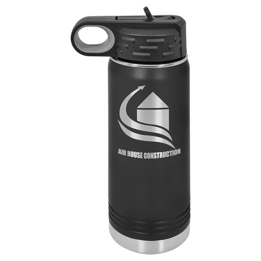 Black 20 oz. Polar Camel Water Bottle