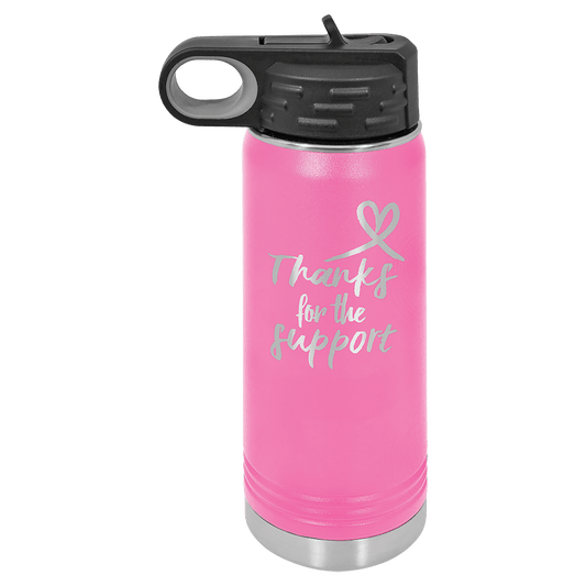 Pink 20 oz. Polar Camel Water Bottle
