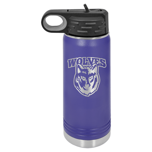 Purple 20 oz. Polar Camel Water Bottle