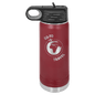 Maroon 20 oz. Polar Camel Water Bottle