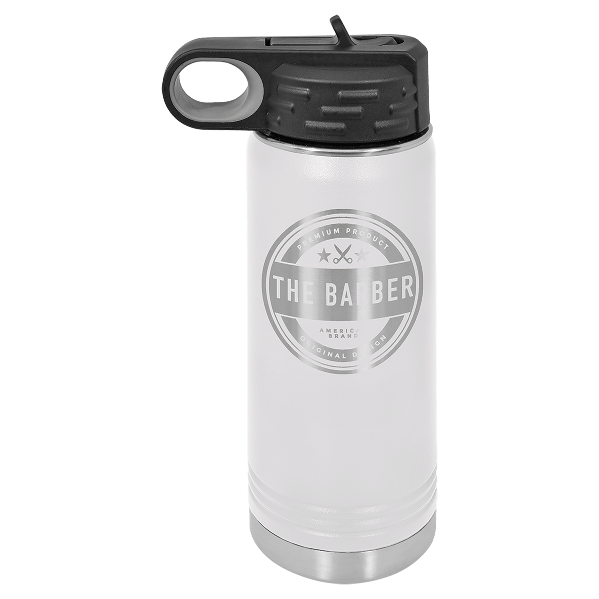 White 20 oz. Polar Camel Water Bottle