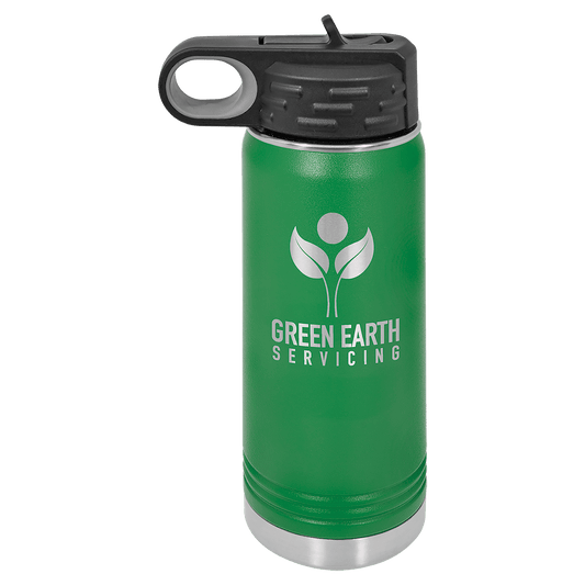 Green 20 oz. Polar Camel Water Bottle
