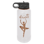 Polar Camel 32 oz. White/Rose Gold ION-Plated Water Bottle