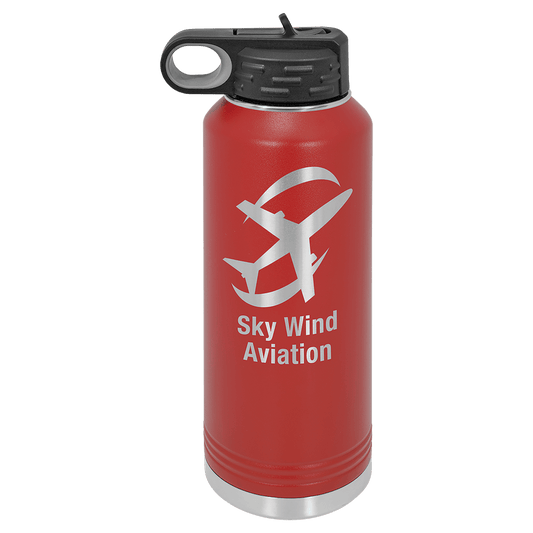 Red 40 oz. Polar Camel Water Bottle
