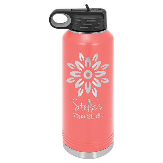Coral 40 oz. Polar Camel Water Bottle