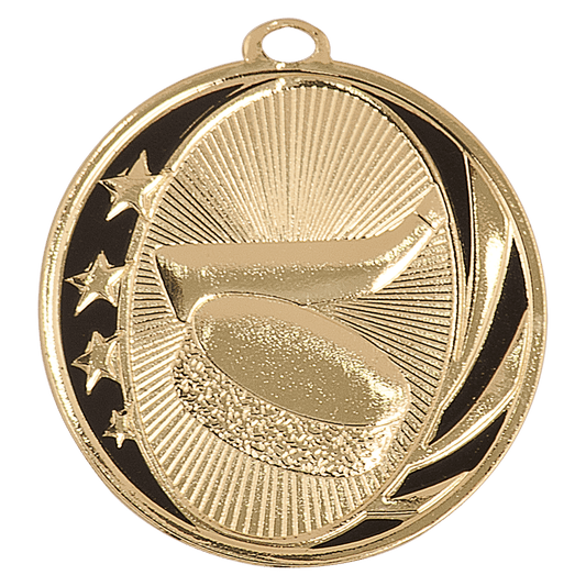 Hockey MidNite Star Medal-Gold