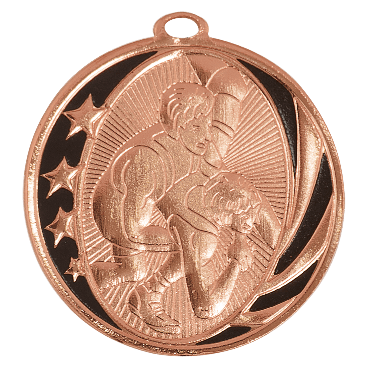 Wrestling MidNite Star Medal-Bronze