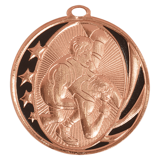 Wrestling MidNite Star Medal-Bronze