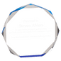 5" Blue Octagon Acrylic