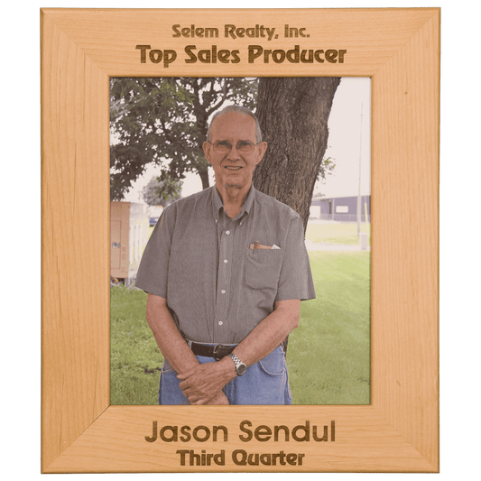 8 1/2" x 11" Genuine Red Alder Photo Frame