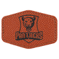 Basketball Leatherette Hex Patch