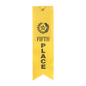 5th Place Carded Ribbon with String