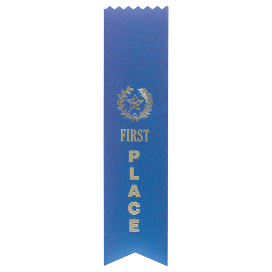 1st Place Pinked Ribbon
