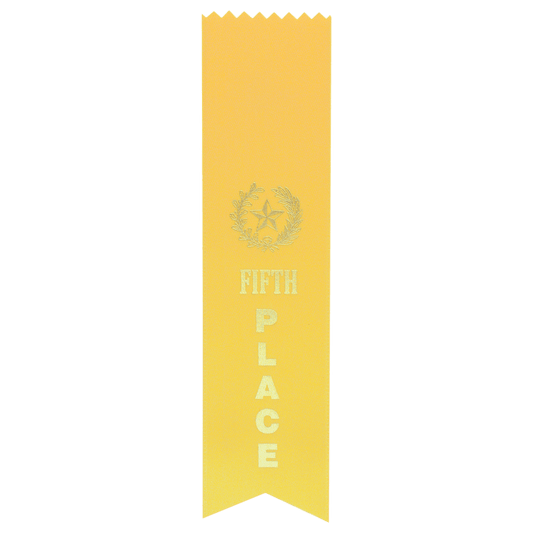 5th Place Pinked Ribbon