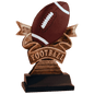 Football Ribbon Resin-7"