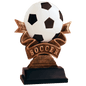 Soccer Ribbon Resin-7"