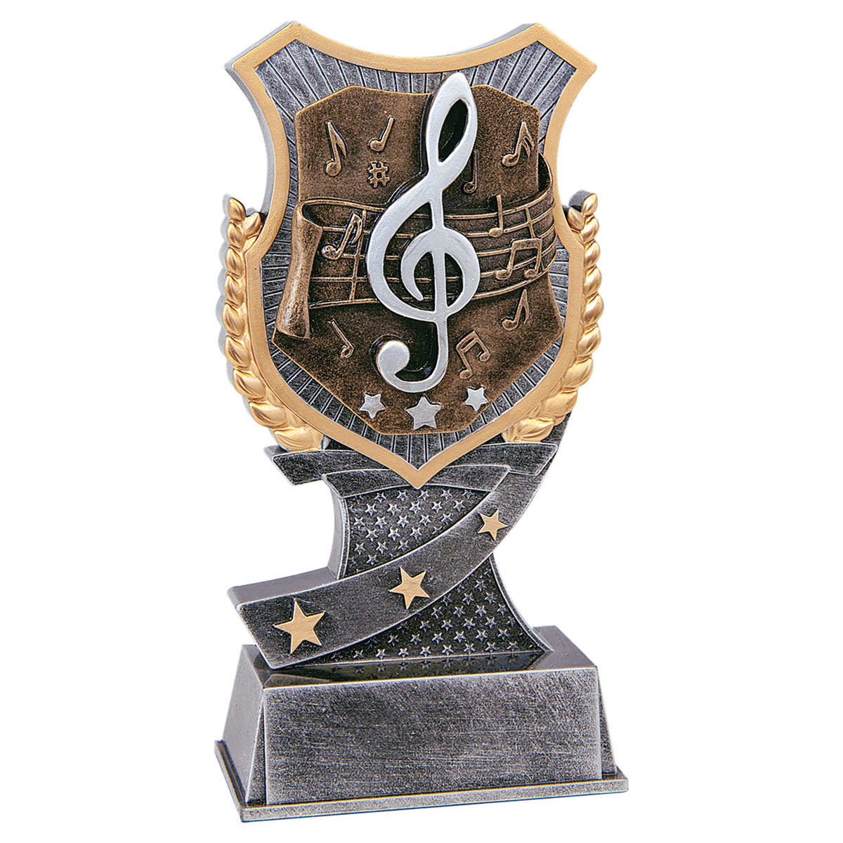 Music Shield Award-6"