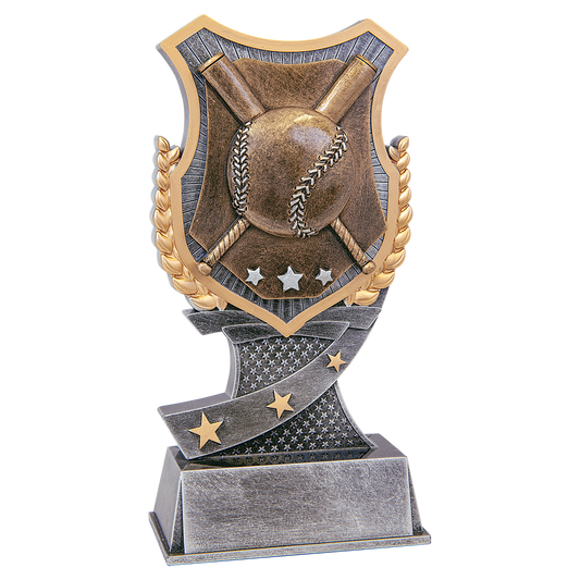 Baseball/Softball Shield Award-7"