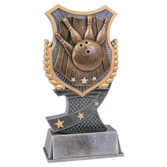 Bowling Shield Award-7"