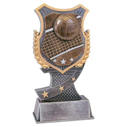 Volleyball Shield Award-7"