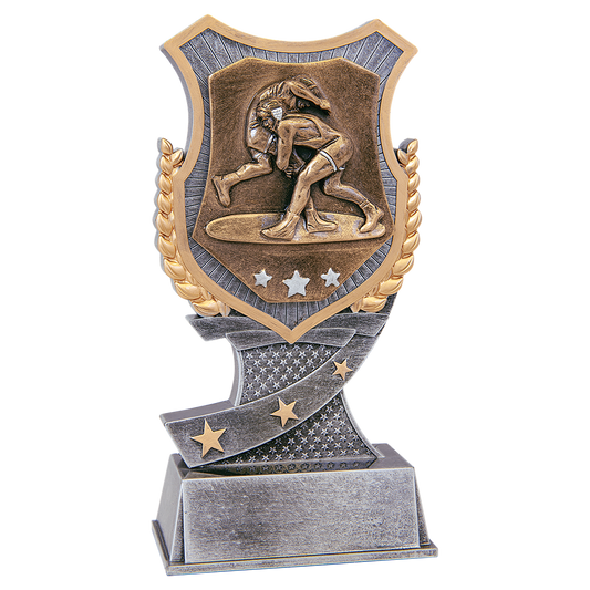 Wrestling Shield Award-7"