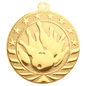 Bowling Starbrite Medal-Gold