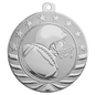 Football Starbrite Medal-Silver