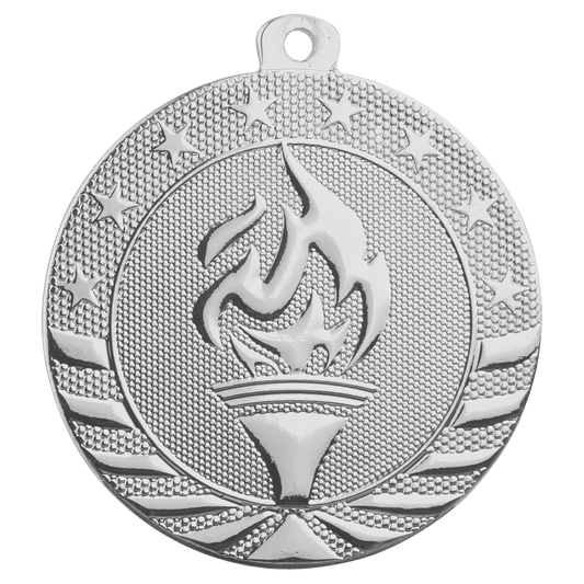 Torch Starbrite Medal-Silver