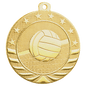 Volleyball Starbrite Medal-Gold