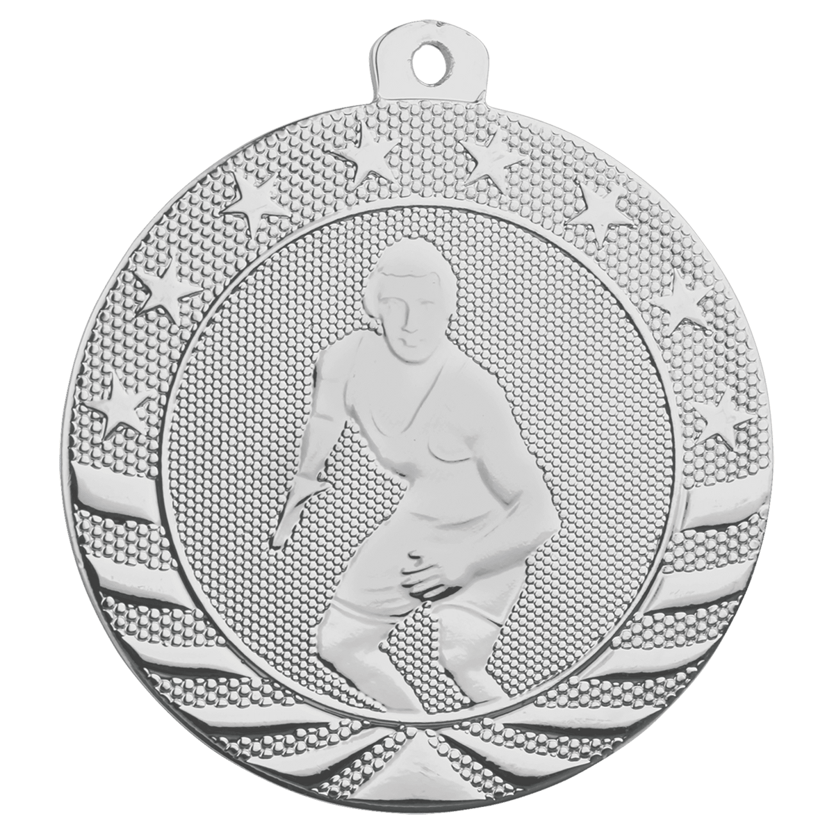 Male Wrestling Starbrite Medal-Silver