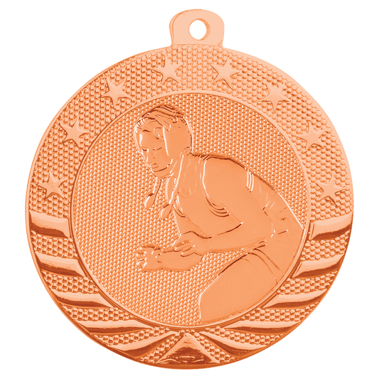 Female Wrestling Starbrite Medal-Bronze