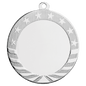 Starbrite 2" Insert Holder Medal-Bright Silver (Insert Not Included)
