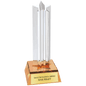Gold Star Column Acrylic