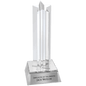 Silver Star Column Acrylic