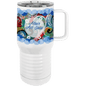 White Sublimatable Polar Camel 20 oz. Travel Mug w/Slider Lid