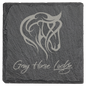 4" x 4" Square Slate Coaster