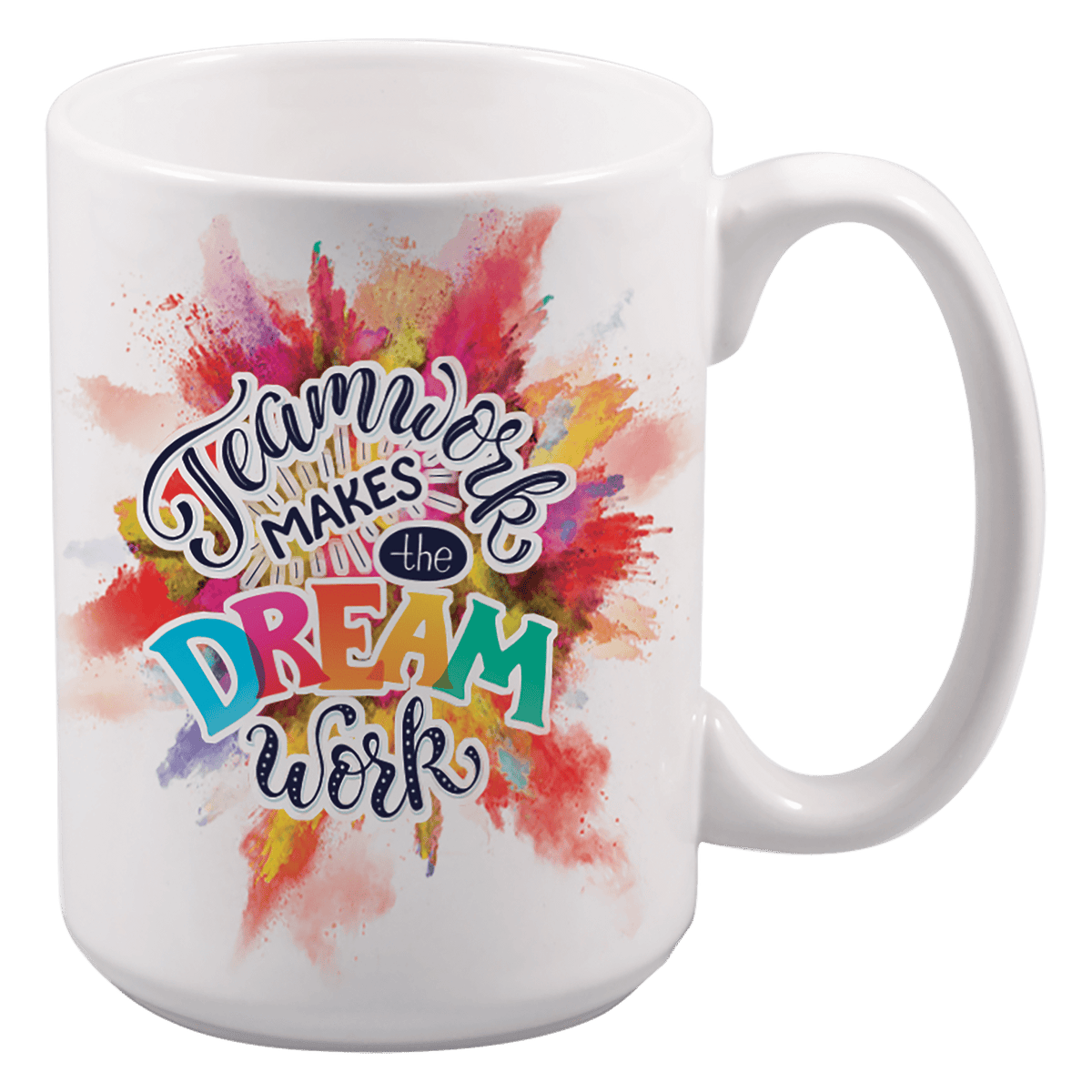 White 15 oz. Ceramic Mug